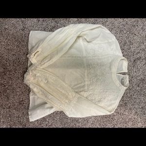 Zara linen cotton blouse size L